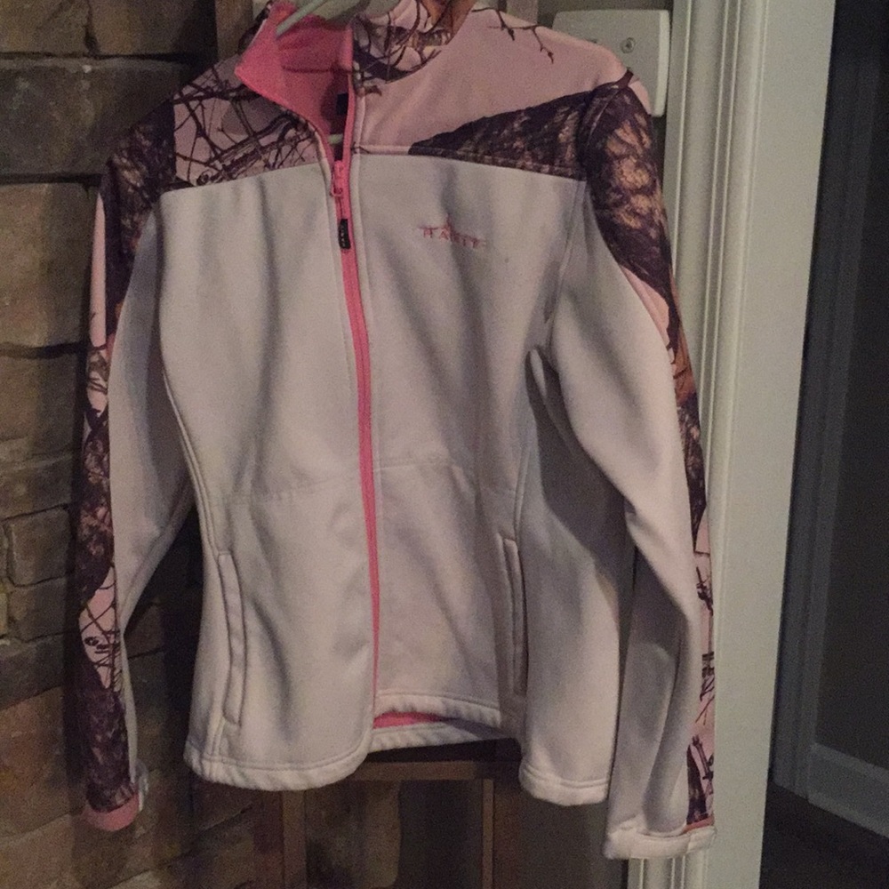 Habit jacket pink/white/camo